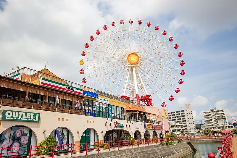The Mihama American Village is a large entertainment complex
